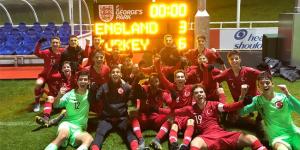 Milli Futbol Takımı, hazırlık maçında karşı karşıya geldiği İngiltere’yi 6-3 yendi
