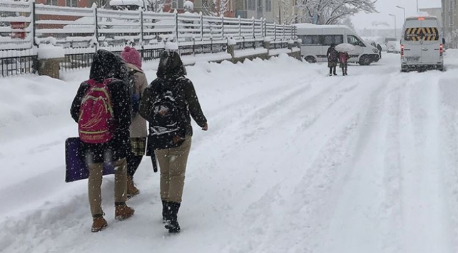 bazı il ve ilçelerde eğitime ara verildi