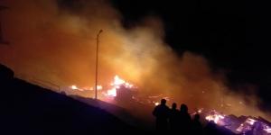 Erzurum’da yangın