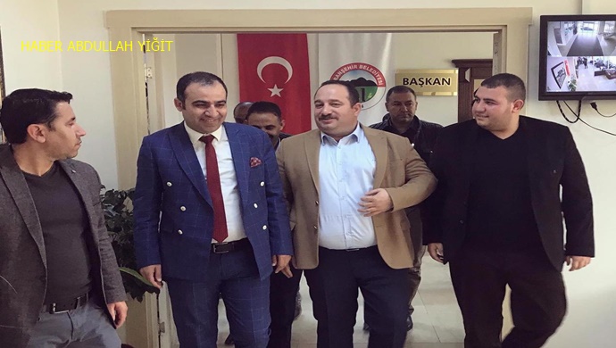 AKİL GENÇLER `DEN BAŞKAN EKİNCİ `YE ZİYARET