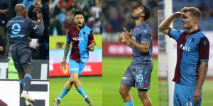 Trabzonspor’da, gollerin  dörtlüsü
