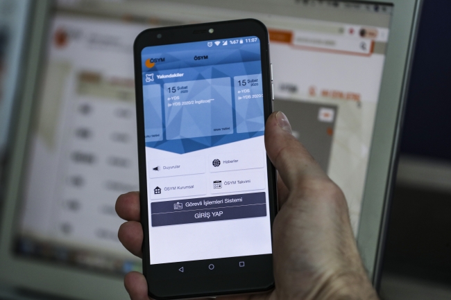 ÖSYM AİS mobil uygulaması, cepte artık