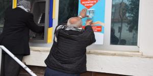 Viranşehir Belediye Başkanı Ekinci, Bankaların Önüne Dezenfekte İstasyonu Kurdu