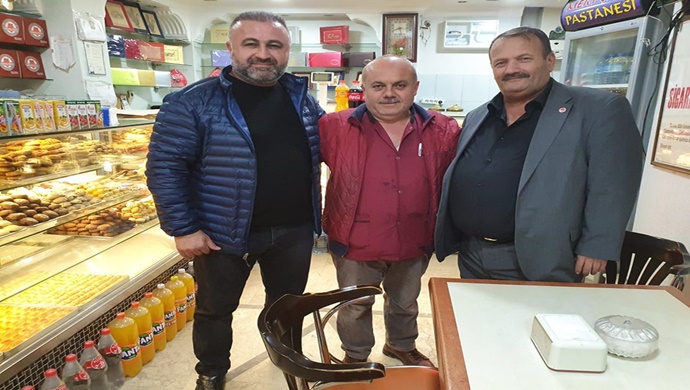 ABP Genel Bşk. Yrd. Cemil Aygün, Esnaf Ziyaretinde