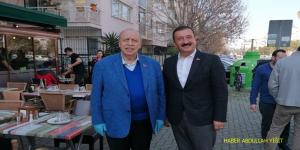 ABP Genel Başkanı Yalçın, Eski Bakan Okuyan ile Bir Araya Geldi