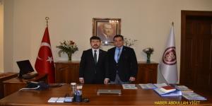 Misiad Genel Başkan Vekili Sökmen`den ASBÜ Rektörü Arıcan `a Ziyaret