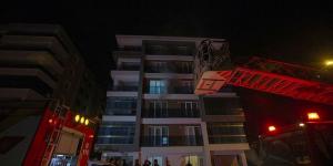 Ankara’nın Altındağ ilçesinde bir binada yangın çıktı