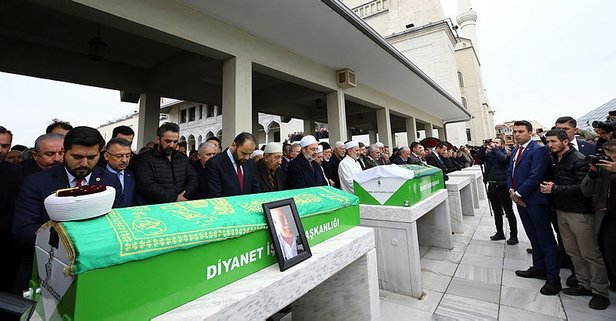 İsmail Coşar ile eşi Coşar, son yolculuğuna uğurlandı