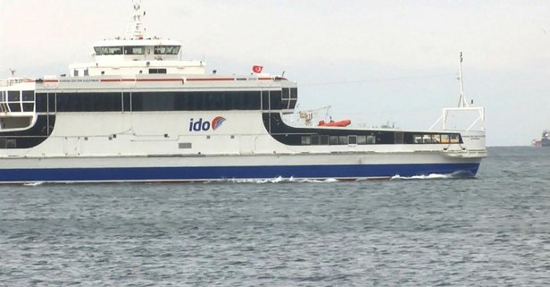 İDO, dış hat deniz otobüsü seferleri iptal