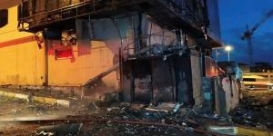 Beylikdüzü’nde 5 katlı bir otelde yangın oldu