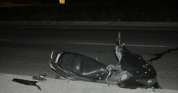 Aydın’da devrilen motosikletin sürücüsü öldü