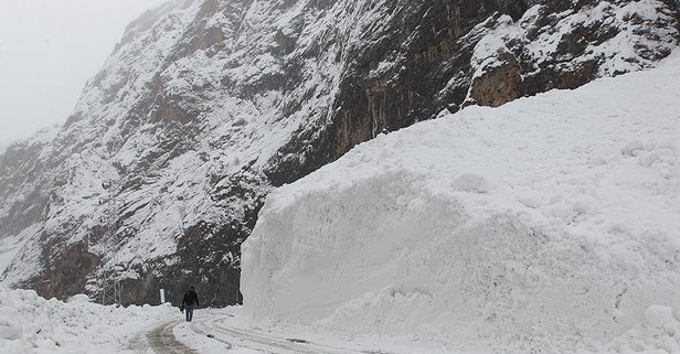 Meteoroloji 14. Bölge Müdürlüğünden yağış ve çığ uyarısı