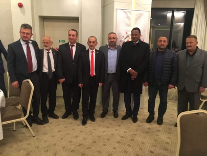 ABP GENEL BŞK.YRD. AYGÜN, SUDAN SULTANI ELHAJ İLE BİRARAYA GELDİ