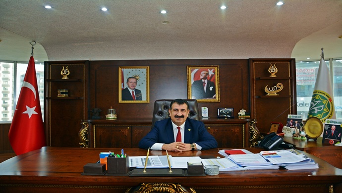 TÜDKİYEB GENEL BAŞKANI ÇELİK ,TÜRKİYEM” KAMPANYASINA 3 AYLIK MAAŞI İLE DESTEK VERDİ