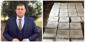 Siverek Akil Gençler İlçe Başkanı Tüysüz `den 50 Aileye Gıda Yardımı