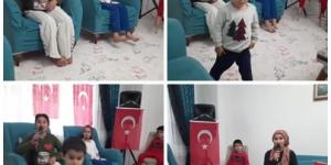 Hüseyin Kıran `ın Çocuklarından Anlamlı 23 Nisan Kutlaması