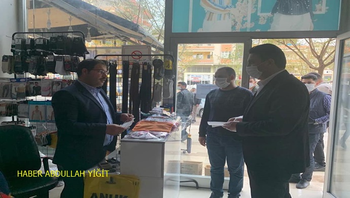 AK Parti Karaköprü İlçe Başkanı Ağan `dan Örnek Davranış