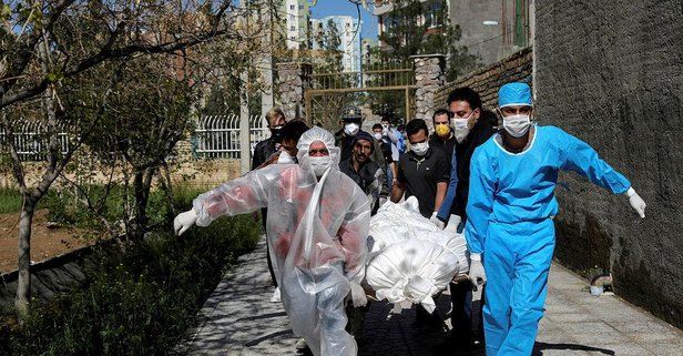 Salgından en çok etkilenen ülkeler arasında İran yer aldı