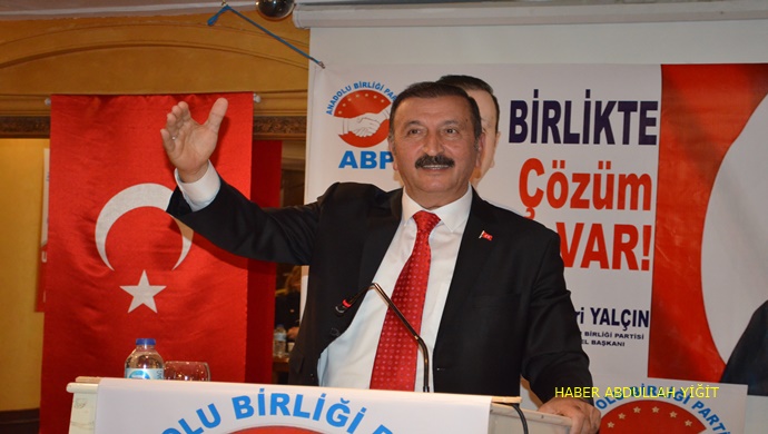 ABP Genel Başkanı Bedri Yalçın, *Sanki Mahşerin Provasını Yaşıyoruz.*