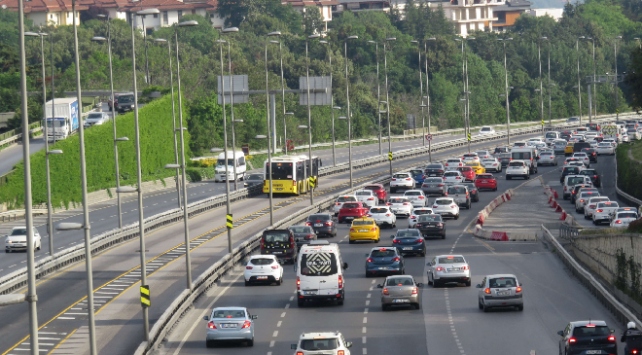 İstanbul’da trafik yoğunluğu