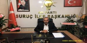 Ak Parti Suruç ilçe Başkanı Mustafa Doğan `dan Anneler Günü Mesajı