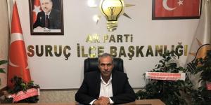 Ak Parti Suruç ilçe Başkanı Mustafa Doğan `dan Engelliler Haftası Mesajı