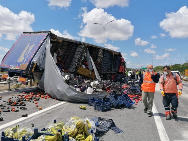 Kocaeli’nin Gebze ilçesinde Trafik Kazası