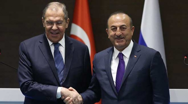 Dışişleri Bakanı Çavuşoğlu, Lavrov ile görüştü