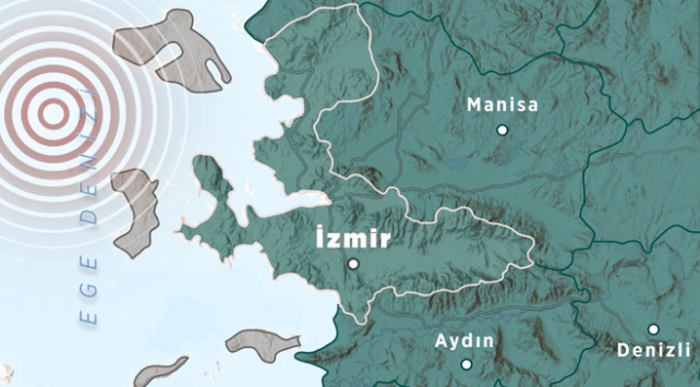 Ege Denizi’nde 4,2 büyüklüğünde deprem meydana geldi