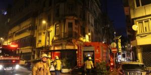 İstanbul’un Şişli ilçesinde, tarihi ahşap binada yangın