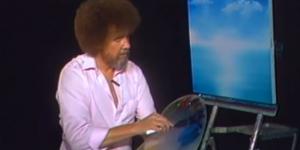 Türkiye’nin “küçük, mutlu” ağaçlarıyla tanıdığı Bob Ross’un 25. ölüm yıl dönümü