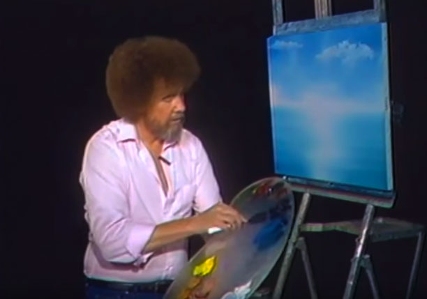 Türkiye’nin “küçük, mutlu” ağaçlarıyla tanıdığı Bob Ross’un 25. ölüm yıl dönümü