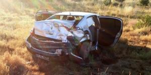 Sivas’ta otomobil devrildi: 1 ölü, 3 yaralı