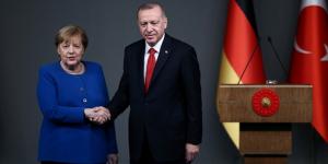 Cumhurbaşkanı Erdoğan, Merkel’le görüştü