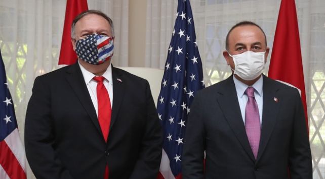 Çavuşoğlu ABD’li mevkidaşı Pompeo ile görüştü