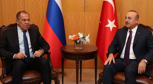 Dışişleri Bakanı Çavuşoğlu Rus mevkidaşı Lavrov ile görüştü