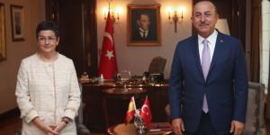 Bakan Çavuşoğlu, İspanyol mevkidaşıyla görüştü