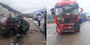 Reşadiye’de feci kaza: 3 ölü