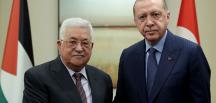 Cumhurbaşkanı Erdoğan Filistin Devlet Başkanı Abbas ile görüştü