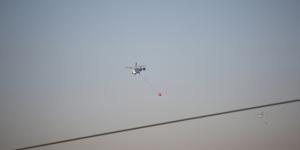 Adana’daki orman yangınına havadan müdahale tekrar başladı