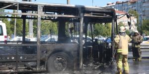 Alev alev yanan metrobüste faciadan dönüldü
