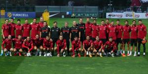 A Milli Futbol Takımı Almanya maçı hazırlıklarına başladı