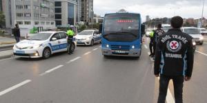 İstanbul’da toplu taşıma araçlarında koronavirüs denetimi