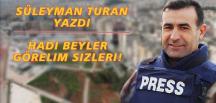 Gazeteci Turan, Şanlıurfaspor’u kaleme aldı