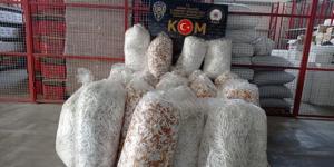 Adana’da 1 milyon kaçak makaron ele geçirildi