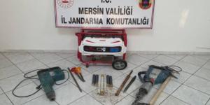 Mersin’de arkeolojik alanda izinsiz kazı yapan kişiler yakalandı