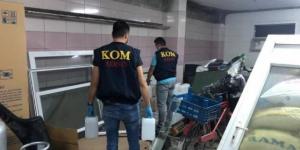 Mersin’de 850 litre etil alkol ele geçirildi