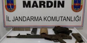 Mardin’de uzun namlulu silah ve mühimmat ele geçirildi