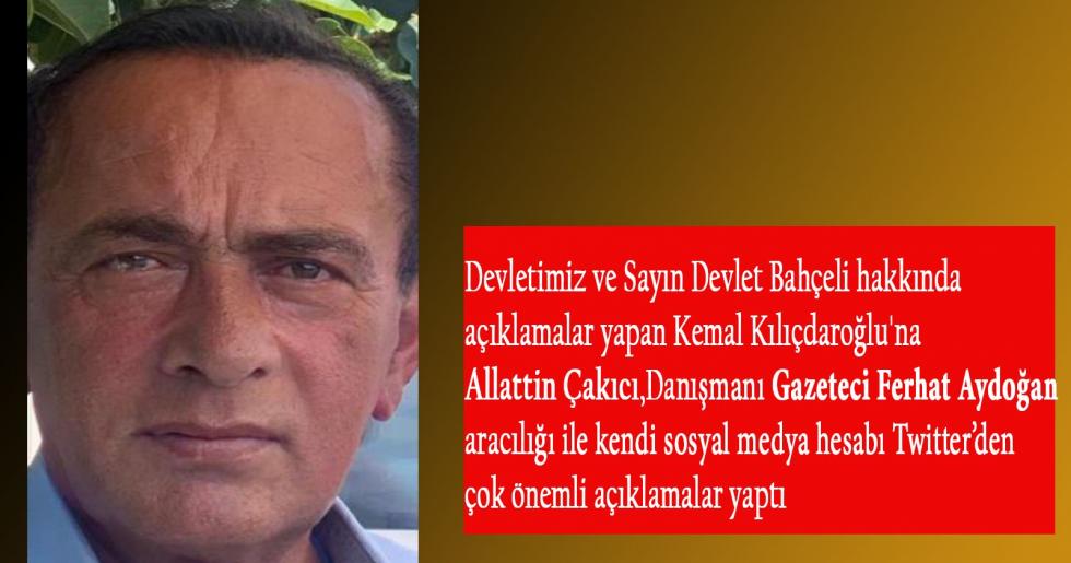 Alaattin Çakıcıdan Kılıçdaroğlu’na sert cevap