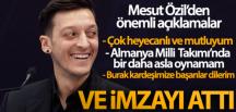 Özil Fenerbahçe’ye imza attı